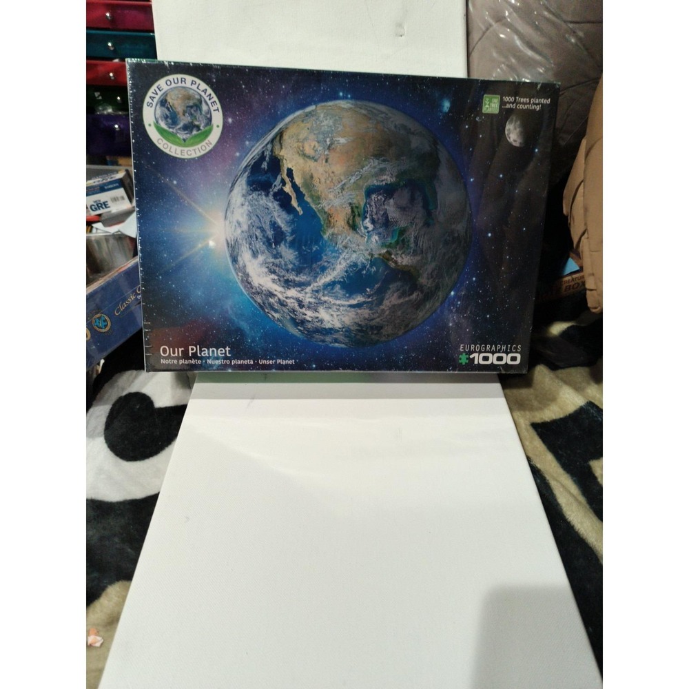 Our Planet Jigsaw Puzzle 1000 Piece, US Made, Eurographics Sealed NIB